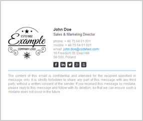 Free Email Signature Generator With Templates